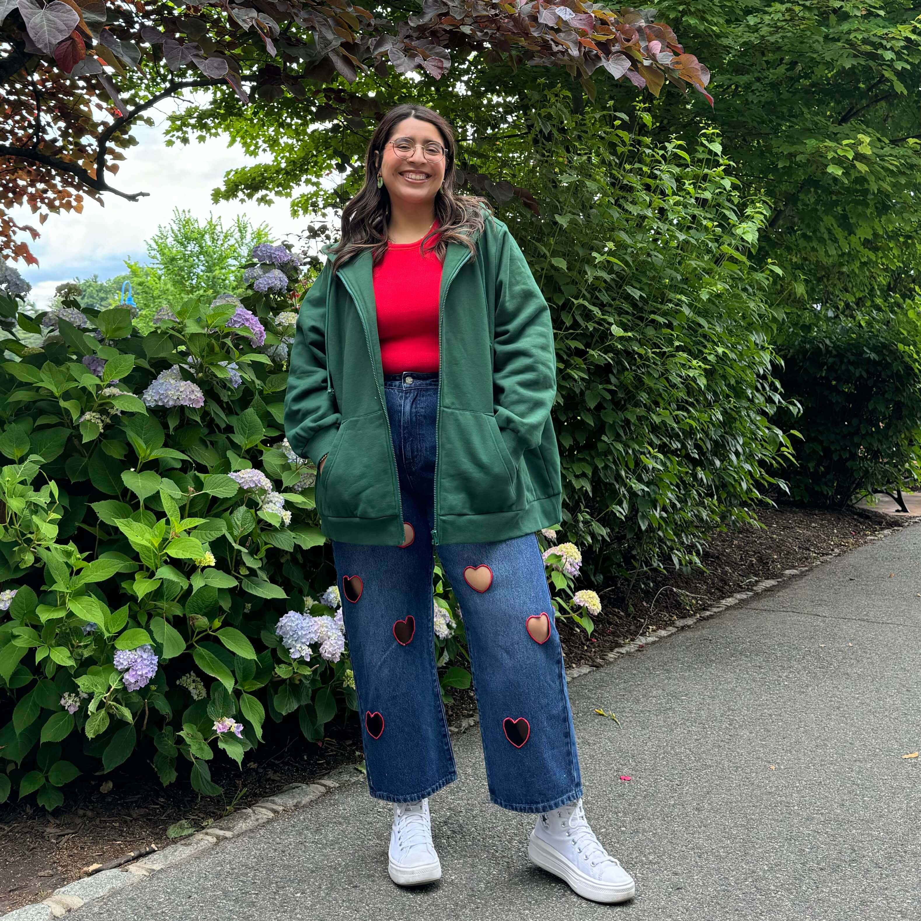 Zip-Up Hoodie - Pine *Clearance Sale*