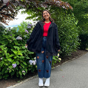 Zip-Up Hoodie - Black *Clearance Sale*