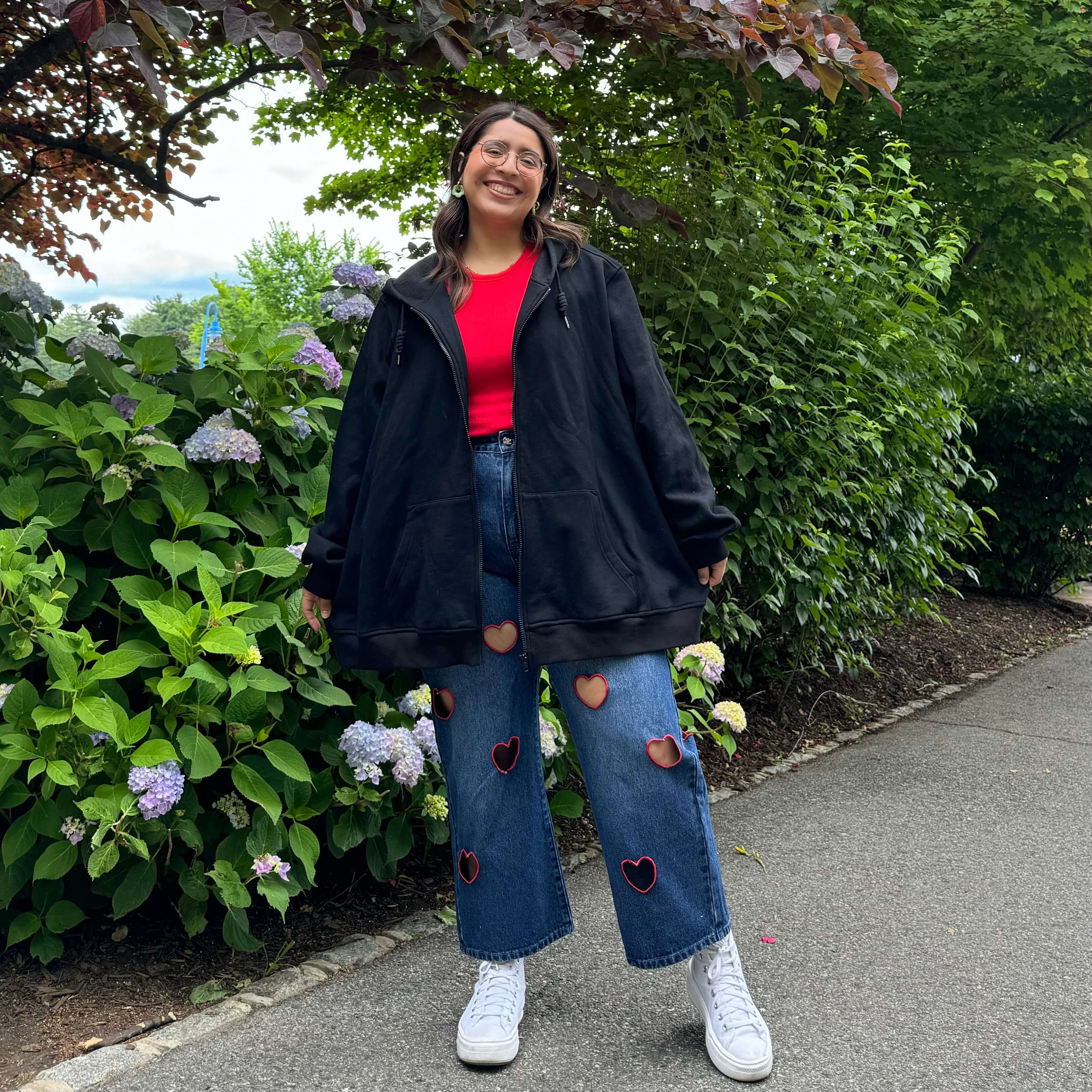 Zip-Up Hoodie - Black *Clearance Sale*