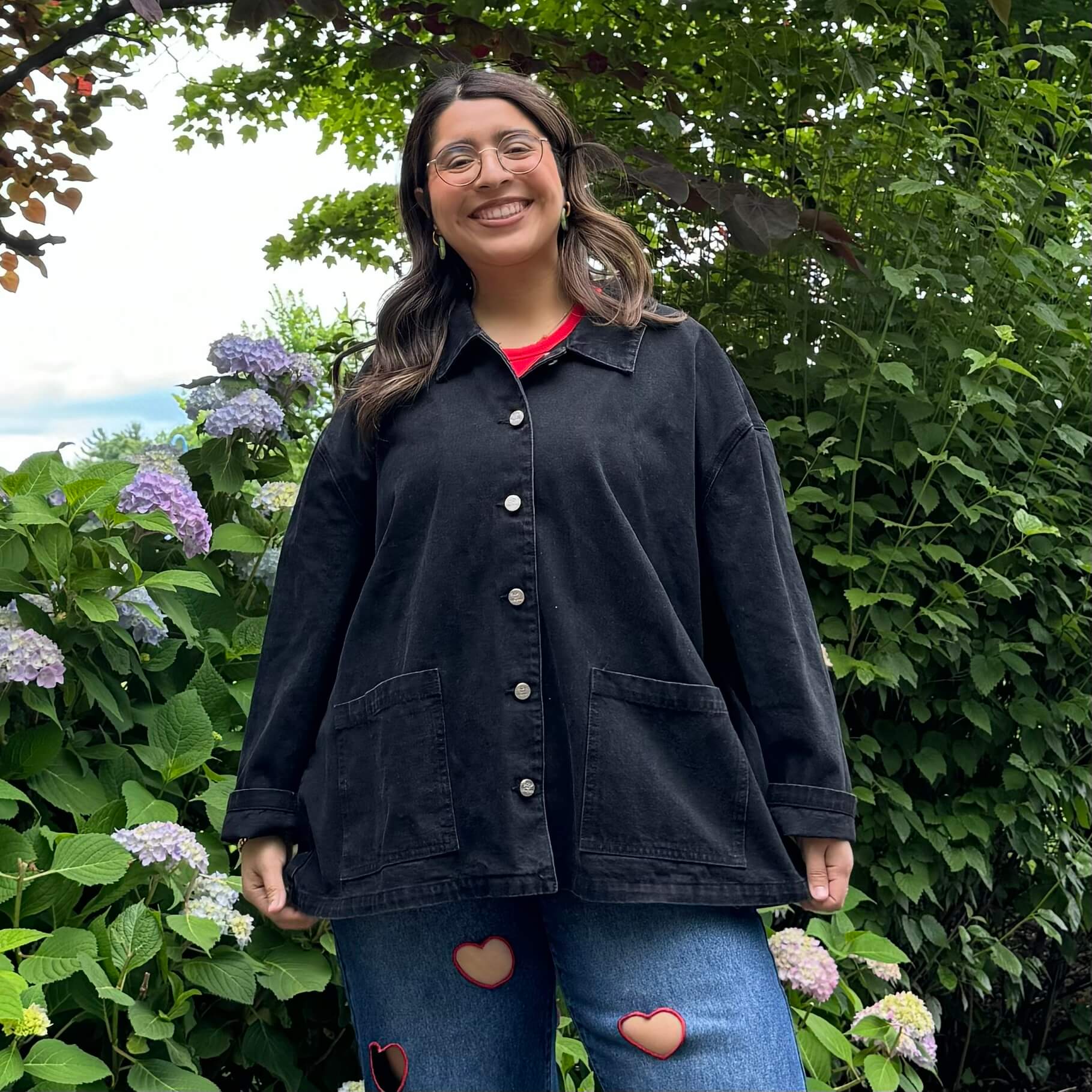 Denim Jacket - Black – Shiny by Nature