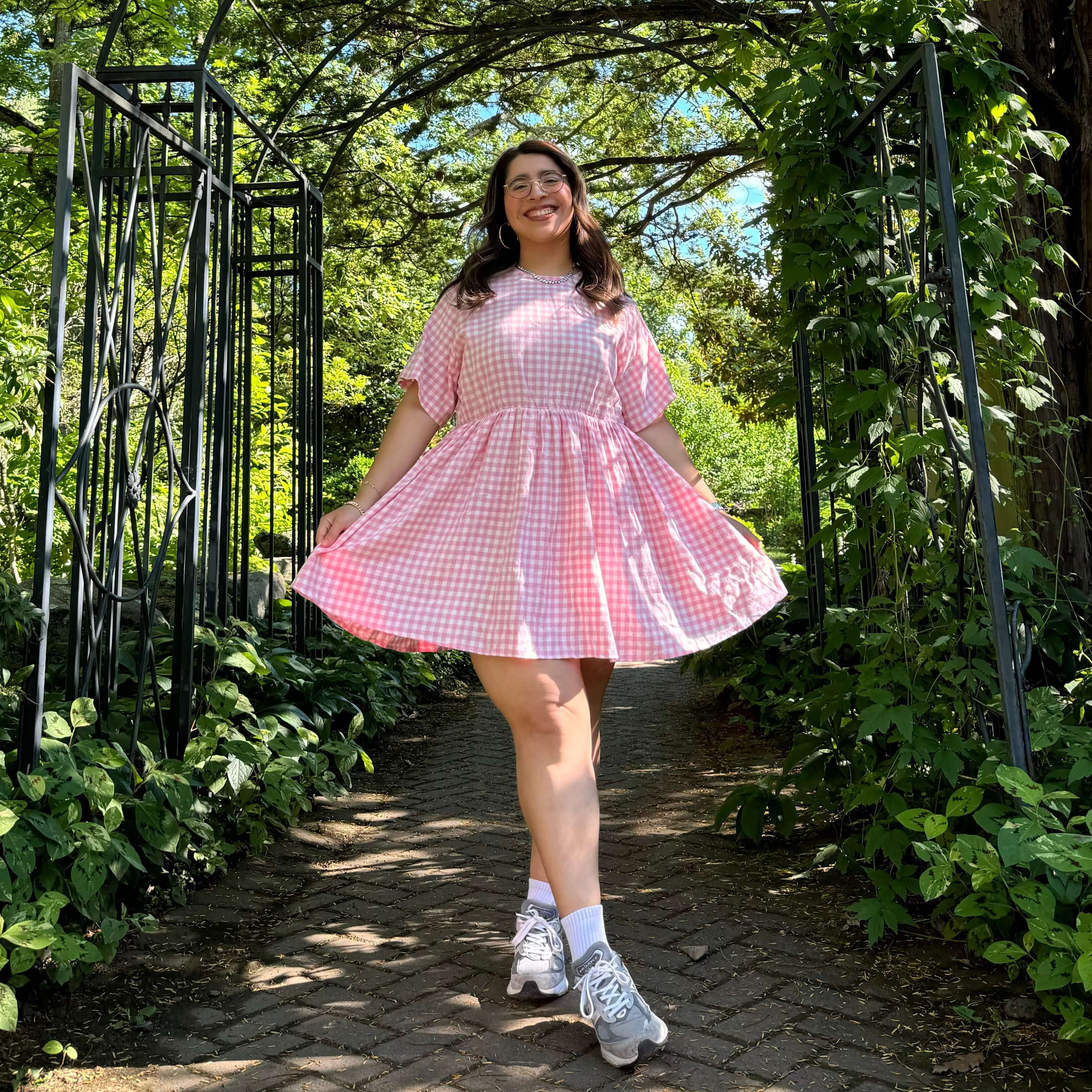 Gingham Dress - Cherry Blossom *Clearance Sale* Gingham Dress - Cherry Blossom *Clearance Sale*