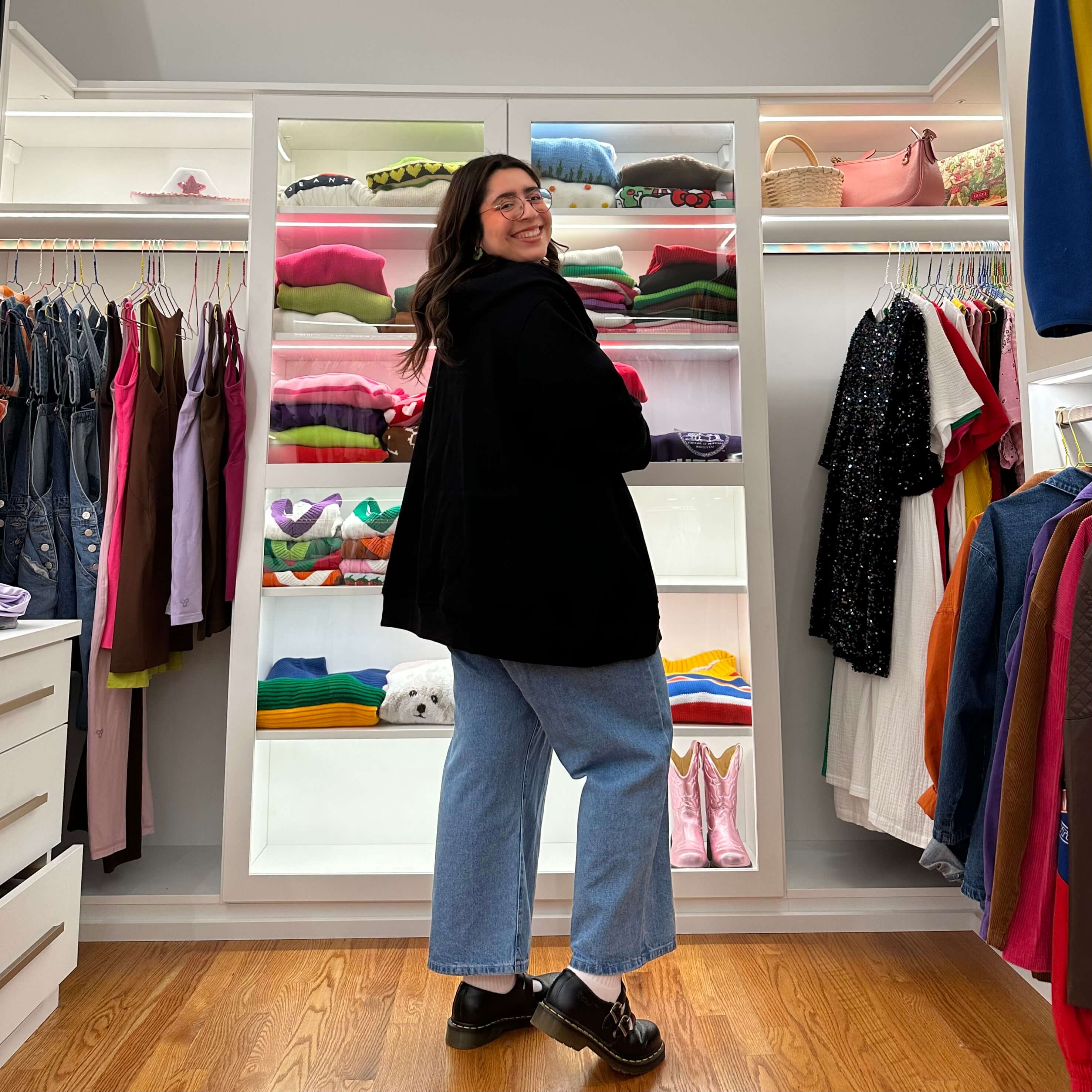 Zip-Up Hoodie - Black *Clearance Sale*