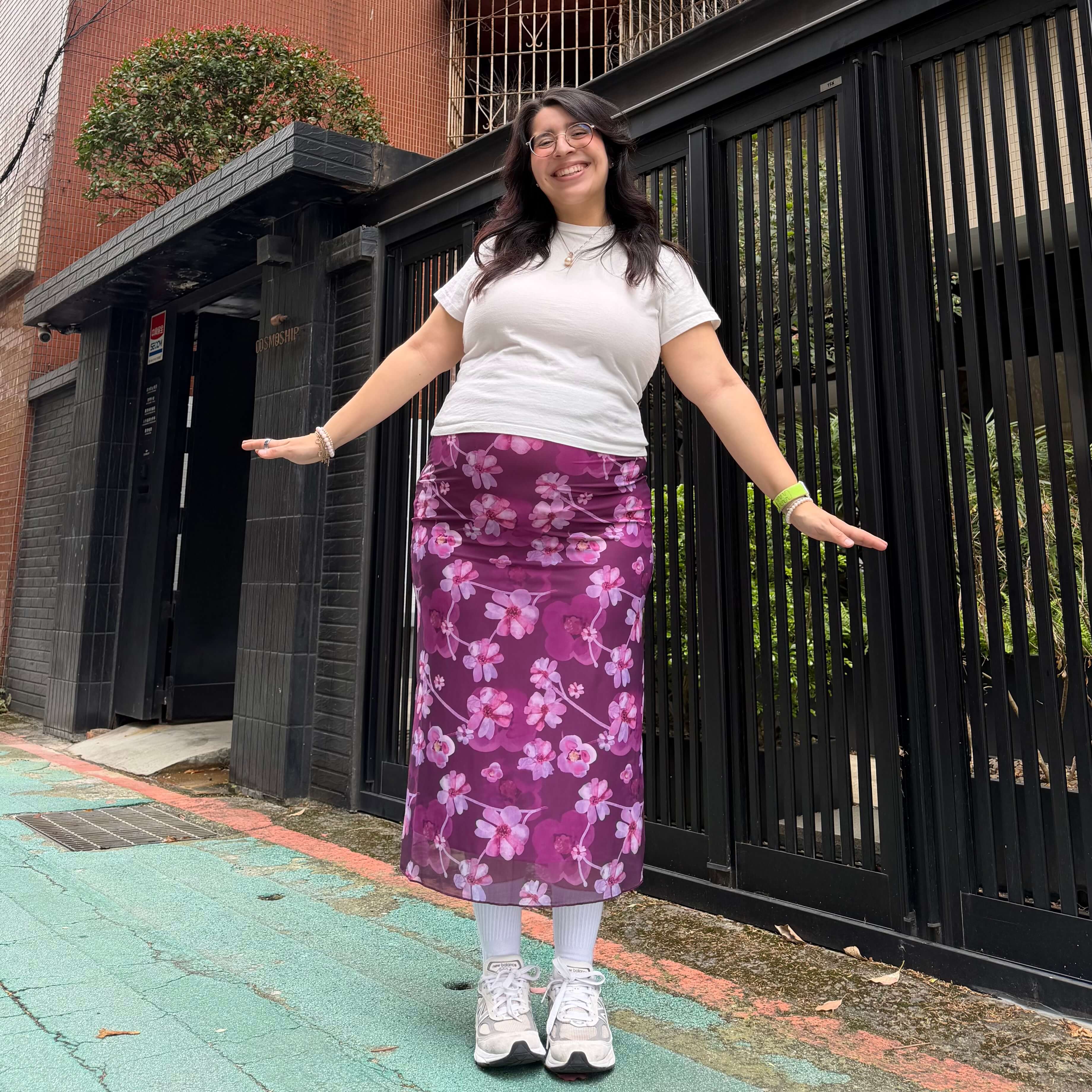 Flora Skirt - Orchid *Clearance Sale* – Shiny by Nature