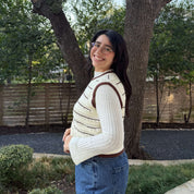The Scholar Vest - Cream *Clearance Sale*