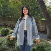 Denim Long-Sleeve Button-Up - Shining Star *Clearance Sale*