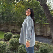 Denim Long-Sleeve Button-Up - Shining Star *Clearance Sale*