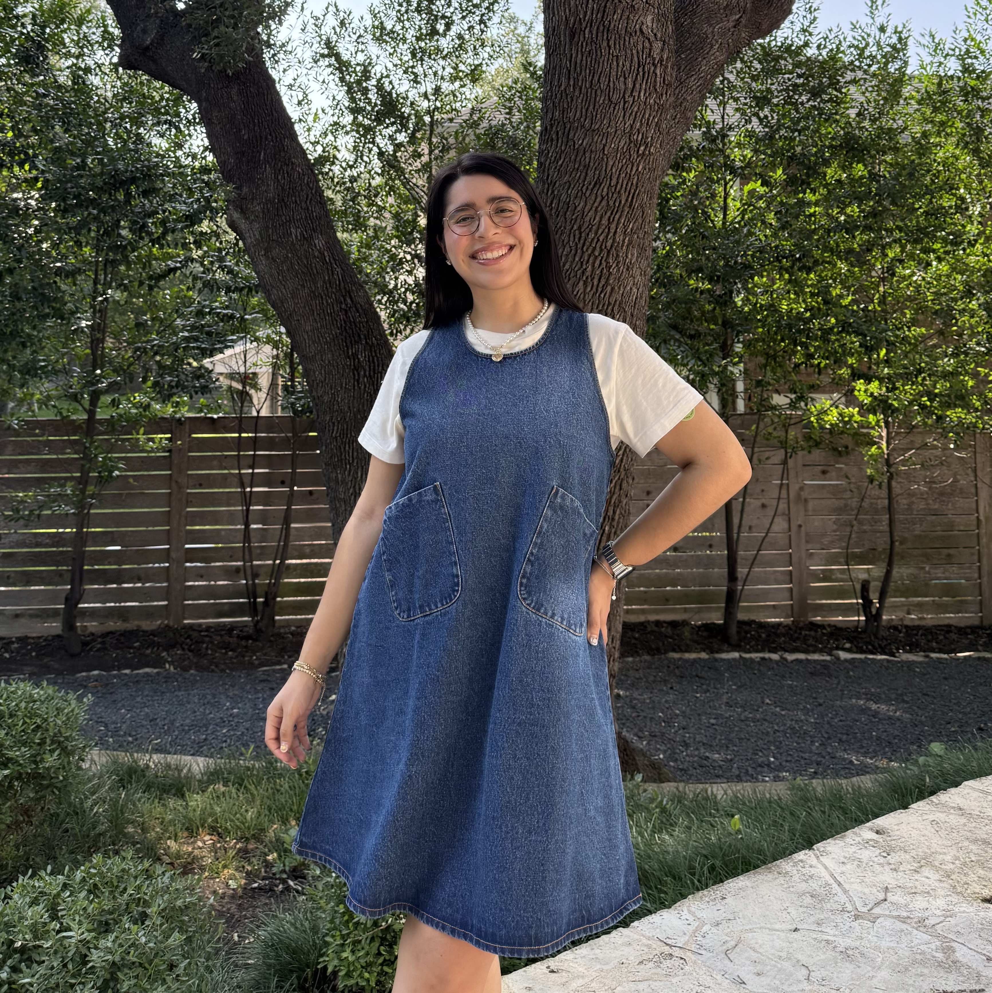 Denim Dress - Medium Wash *Clearance Sale* Shiny by Nature Denim Dress - Medium Wash *Clearance Sale* Shiny by Nature