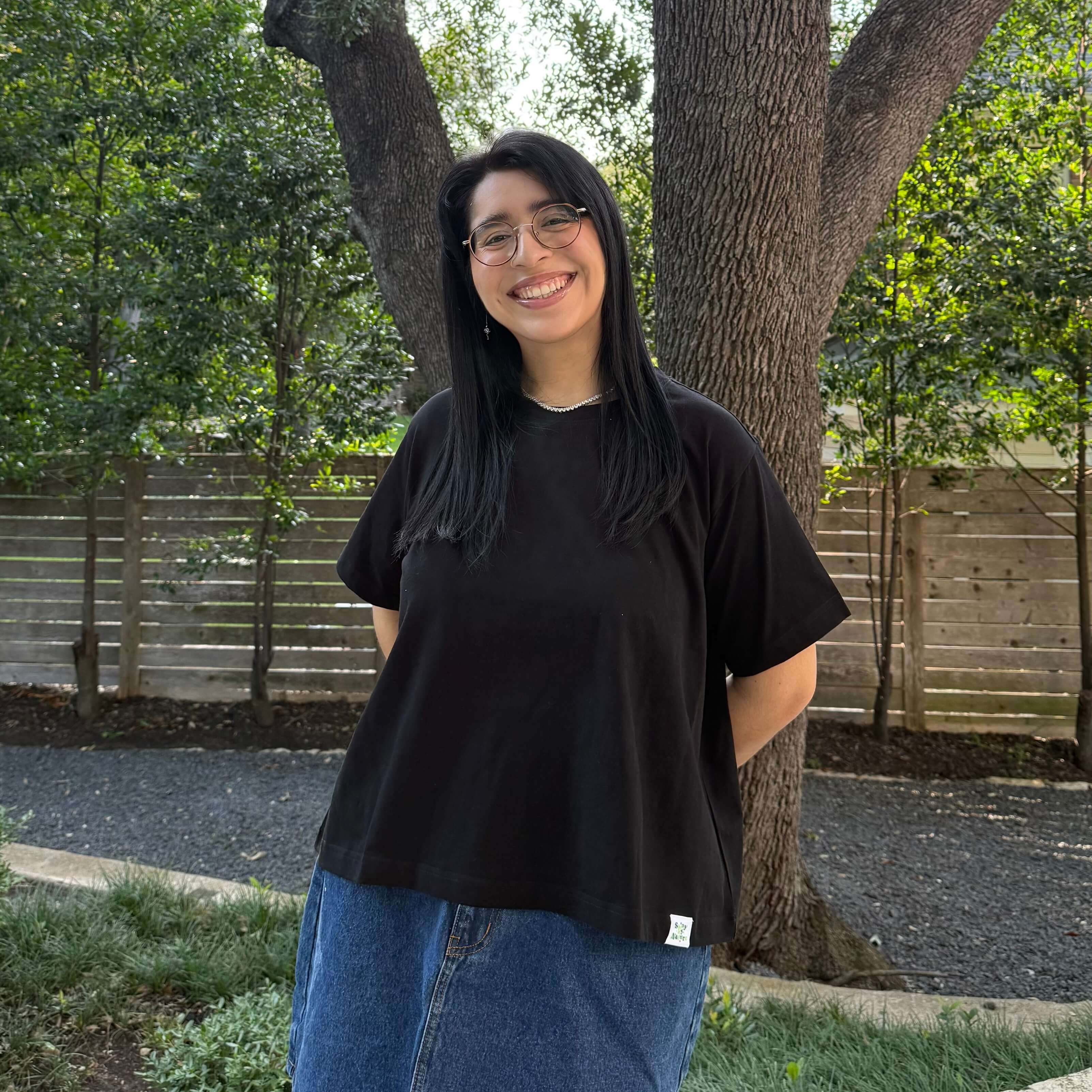 Suncatcher Tee - Black *Clearance Sale* – Shiny by Nature