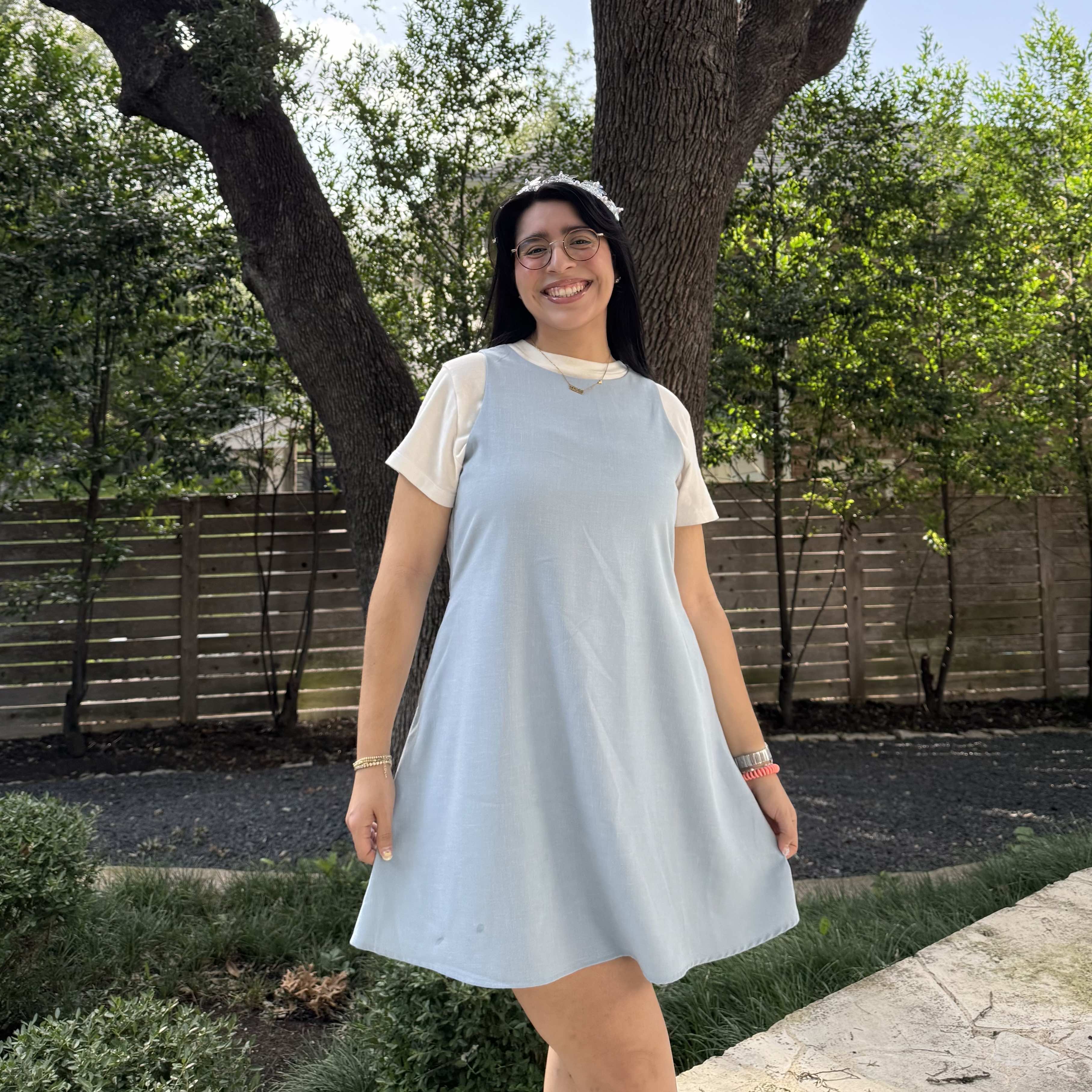 Sunday Mini Dress - Sky *Clearance Sale* Sunday Mini Dress - Sky *Clearance Sale*