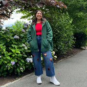 Zip-Up Hoodie - Pine
