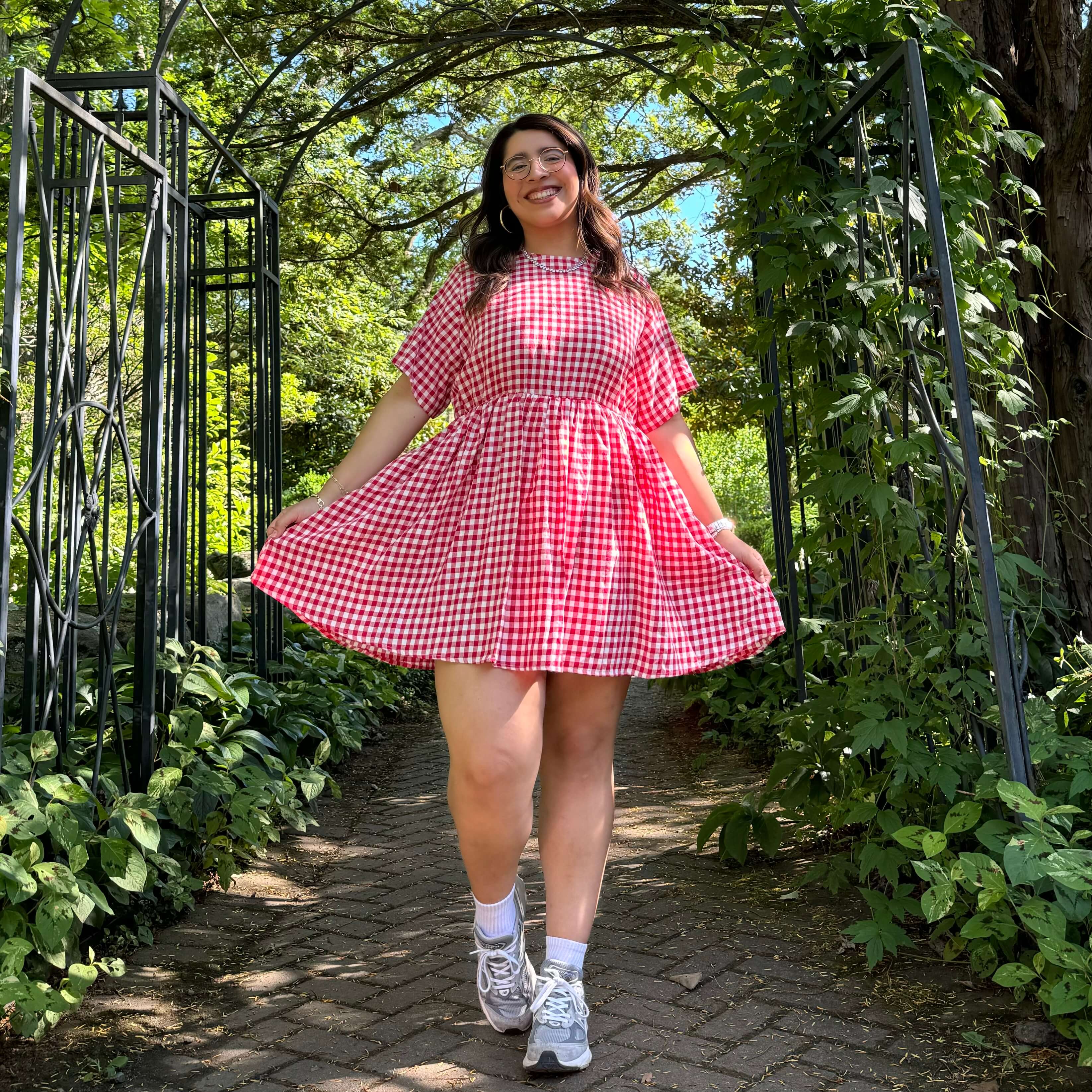 Gingham Dress