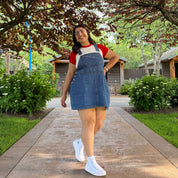 Overall Dress - Medium Wash