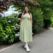 Sleeveless Midi Dress - Matcha