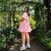 Gingham Dress - Cherry Blossom