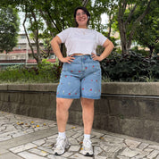 Meadow Denim Shorts - Light Wash