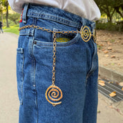 Swirl Belt - Gold