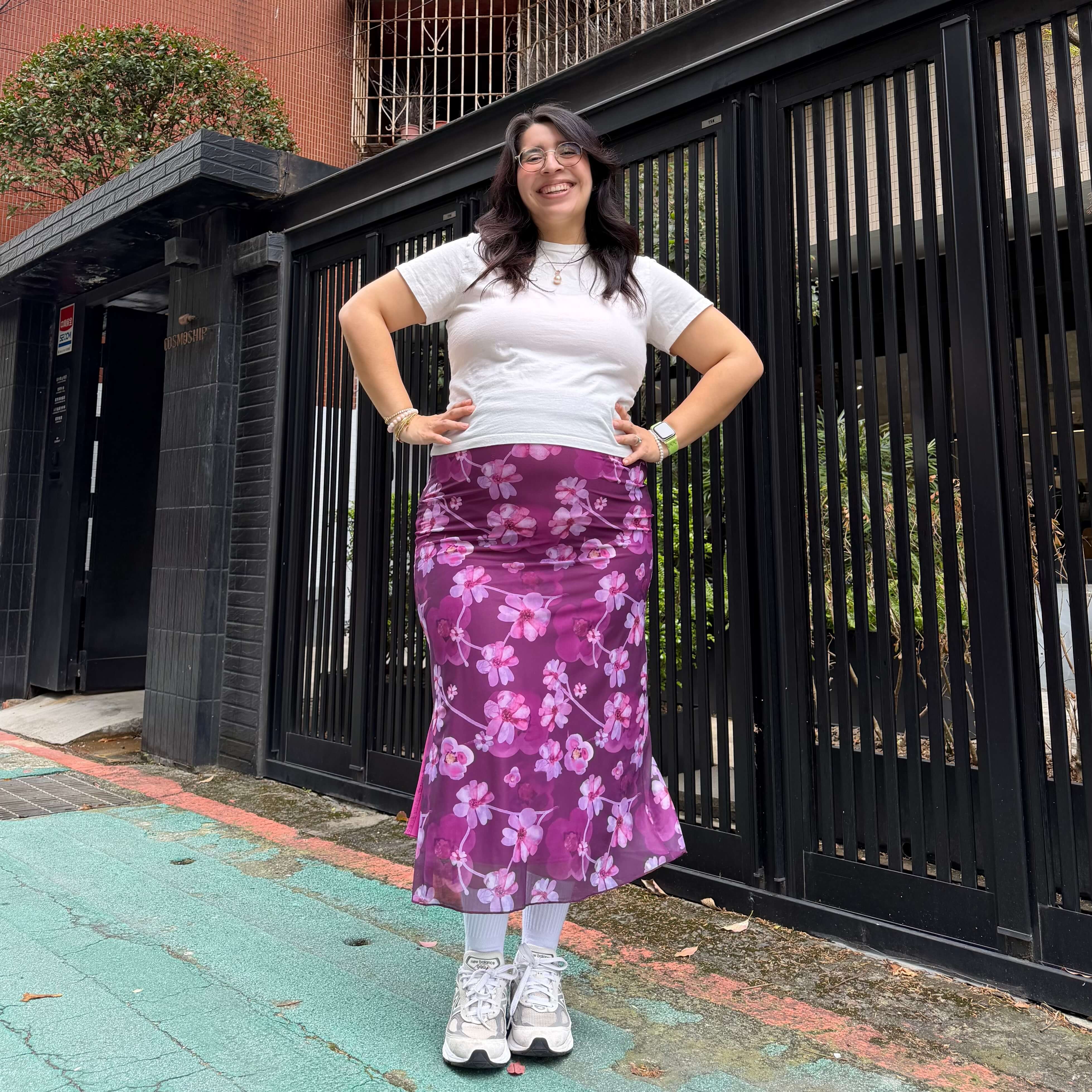 Flora Skirt - Orchid *Clearance Sale* – Shiny by Nature