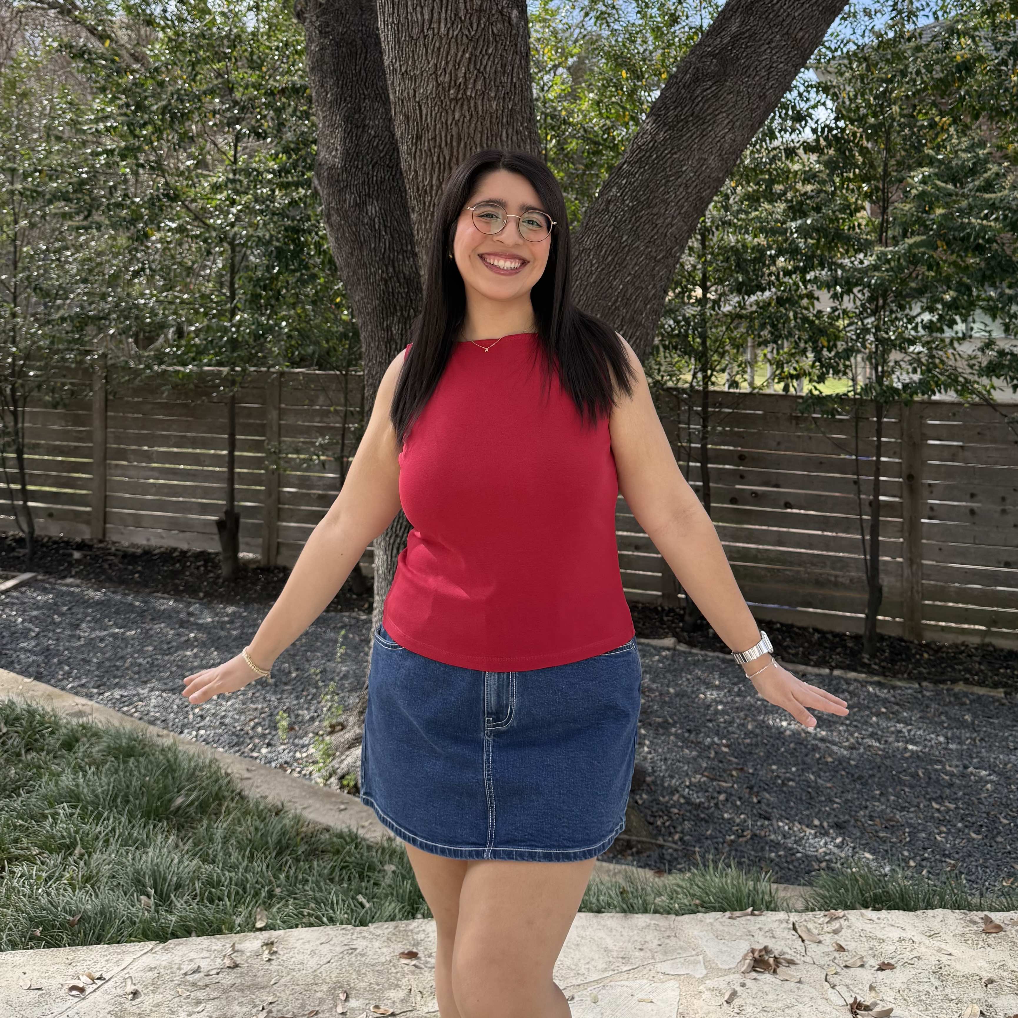 Boatneck Top - Rose