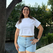 Cropped Tee - Tofu