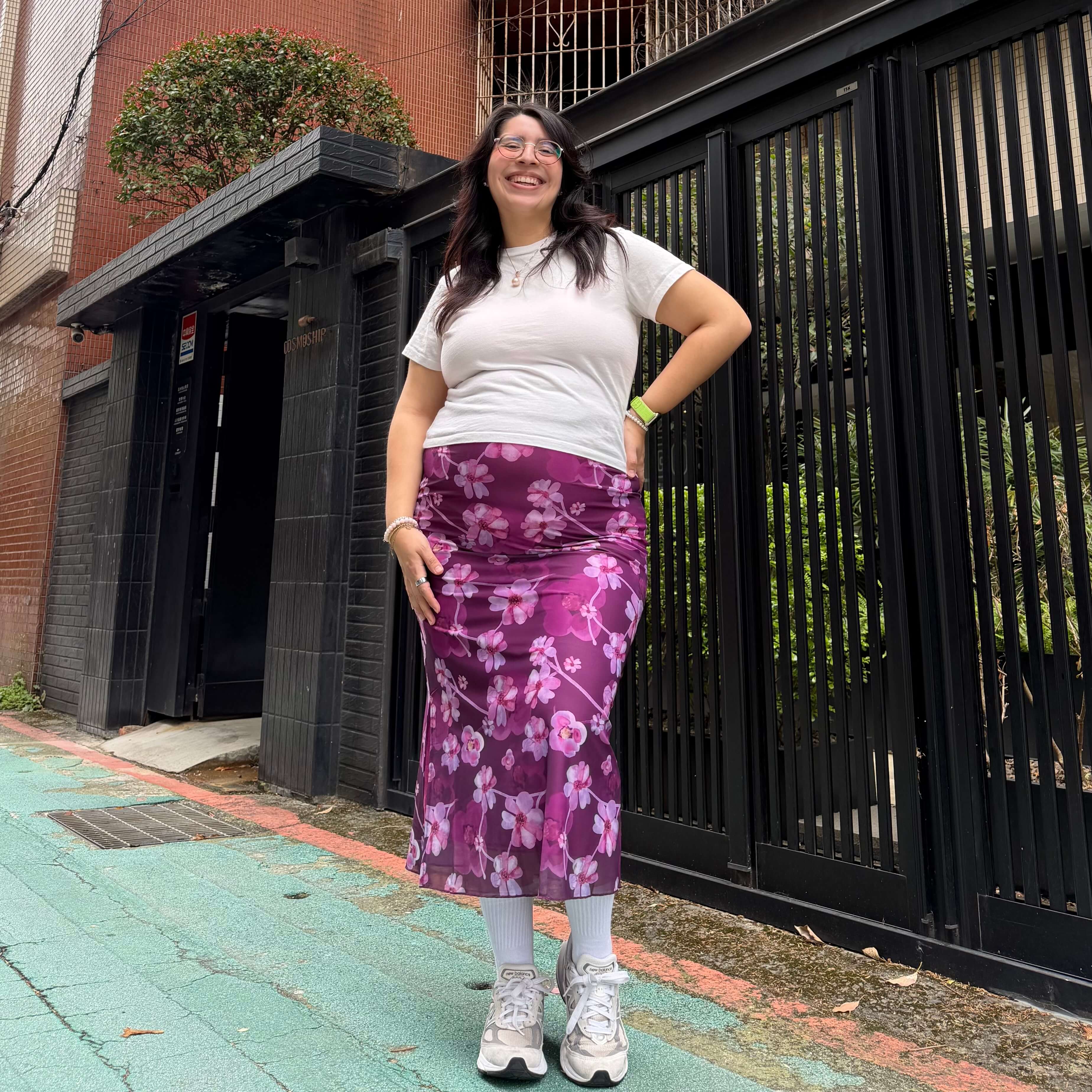 Flora Skirt - Orchid *Clearance Sale* – Shiny by Nature