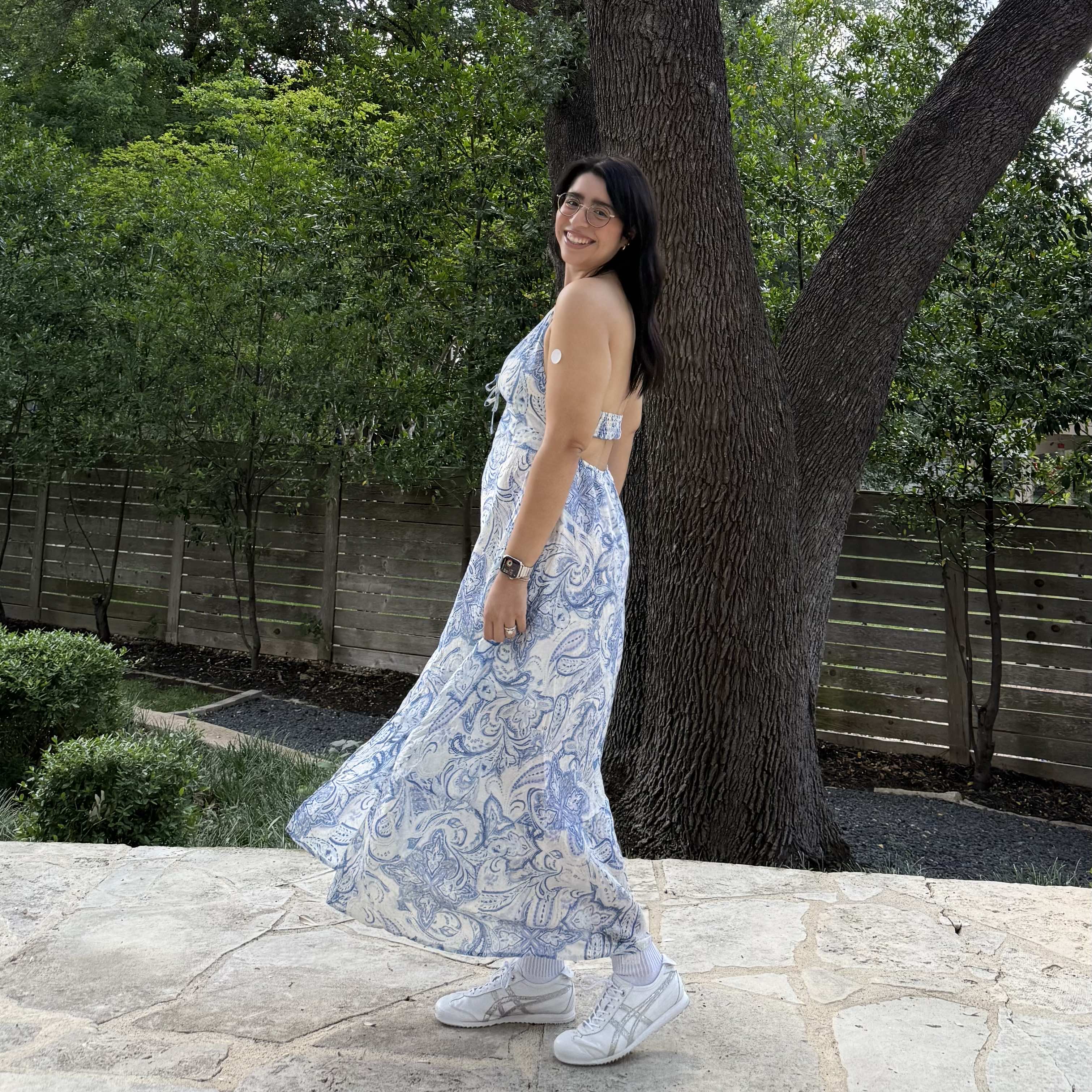 Seaside Maxi Dress - Blue