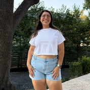 Cropped Tee - Tofu
