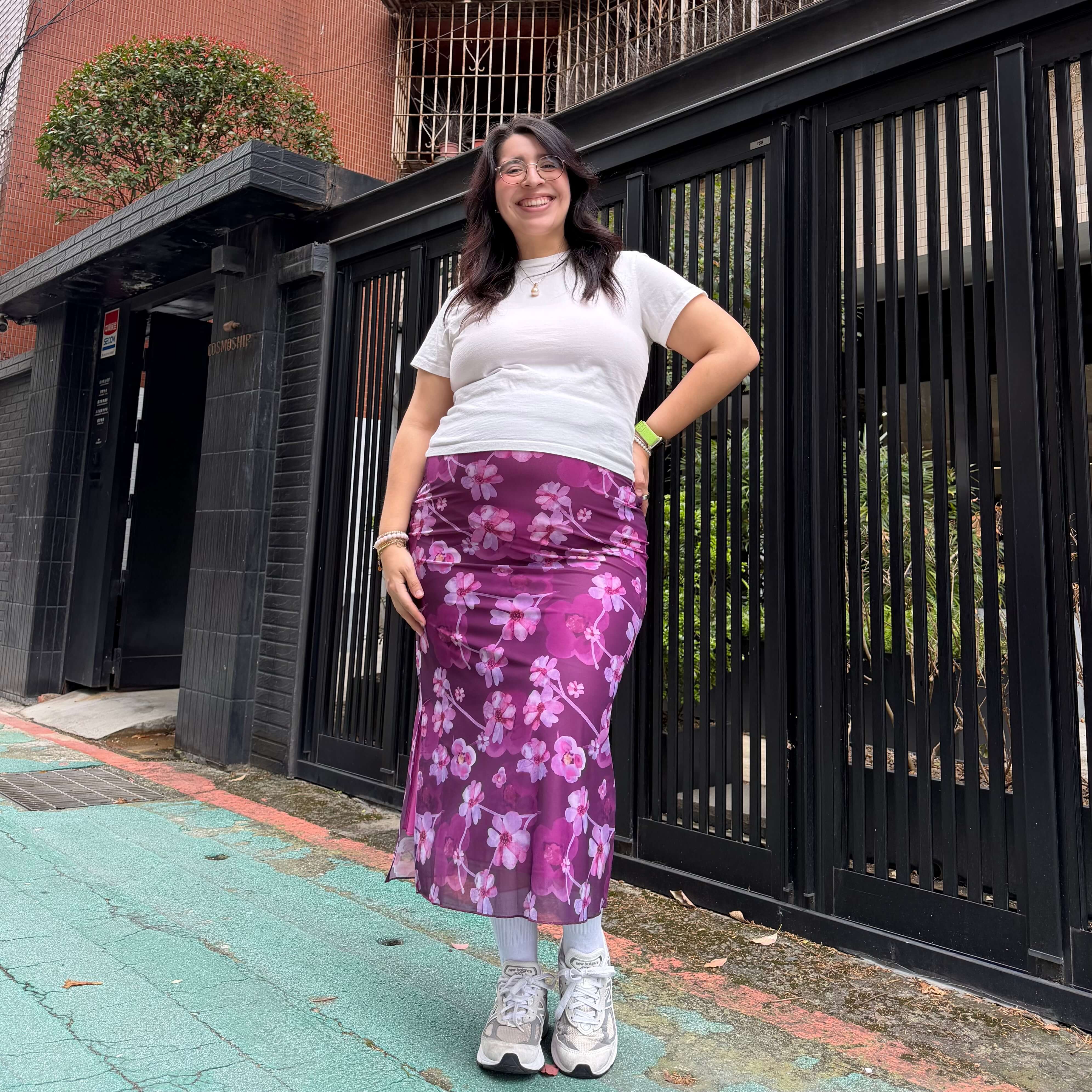 Flora Skirt - Orchid *Clearance Sale* – Shiny by Nature