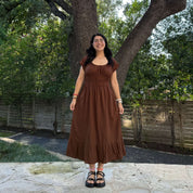 The Poem Dress - Acorn
