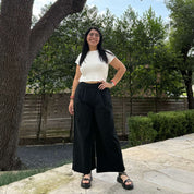 26" Inseam Picnic Pants - Solid Black