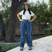 29" Inseam Straight Leg Jeans - Medium Wash