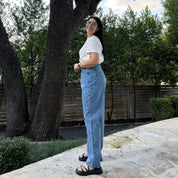 29" Inseam Straight Leg Jeans - Light Wash