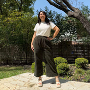 Corduroy Pants - Olive