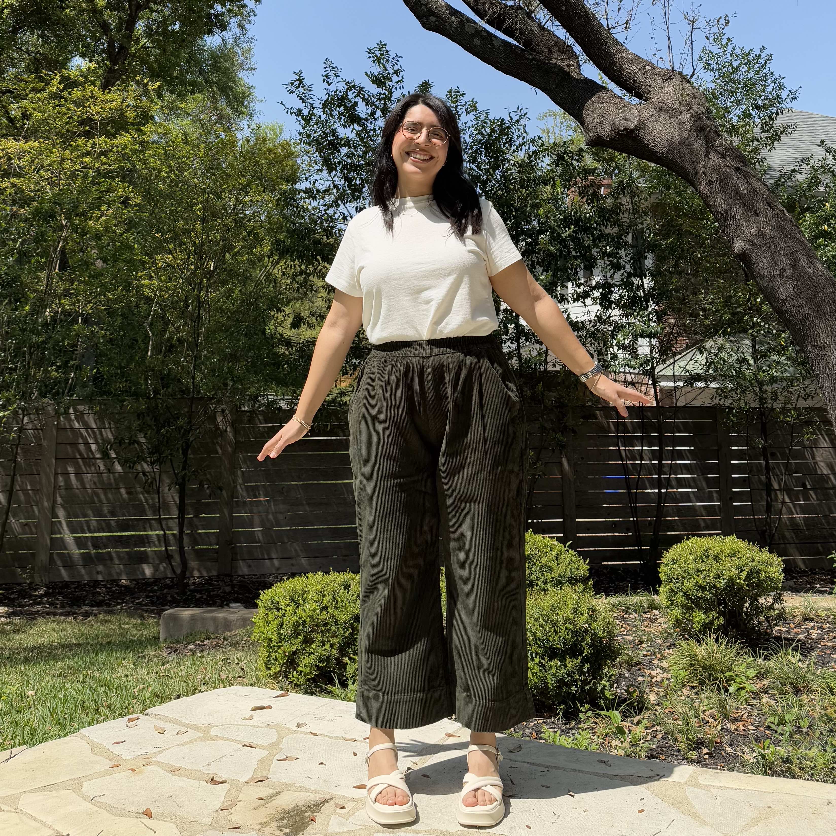 Corduroy Pants - Olive – Shiny by Nature