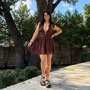 Espresso Dress - Brown