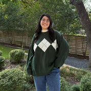 Grandpa Sweater - Pine