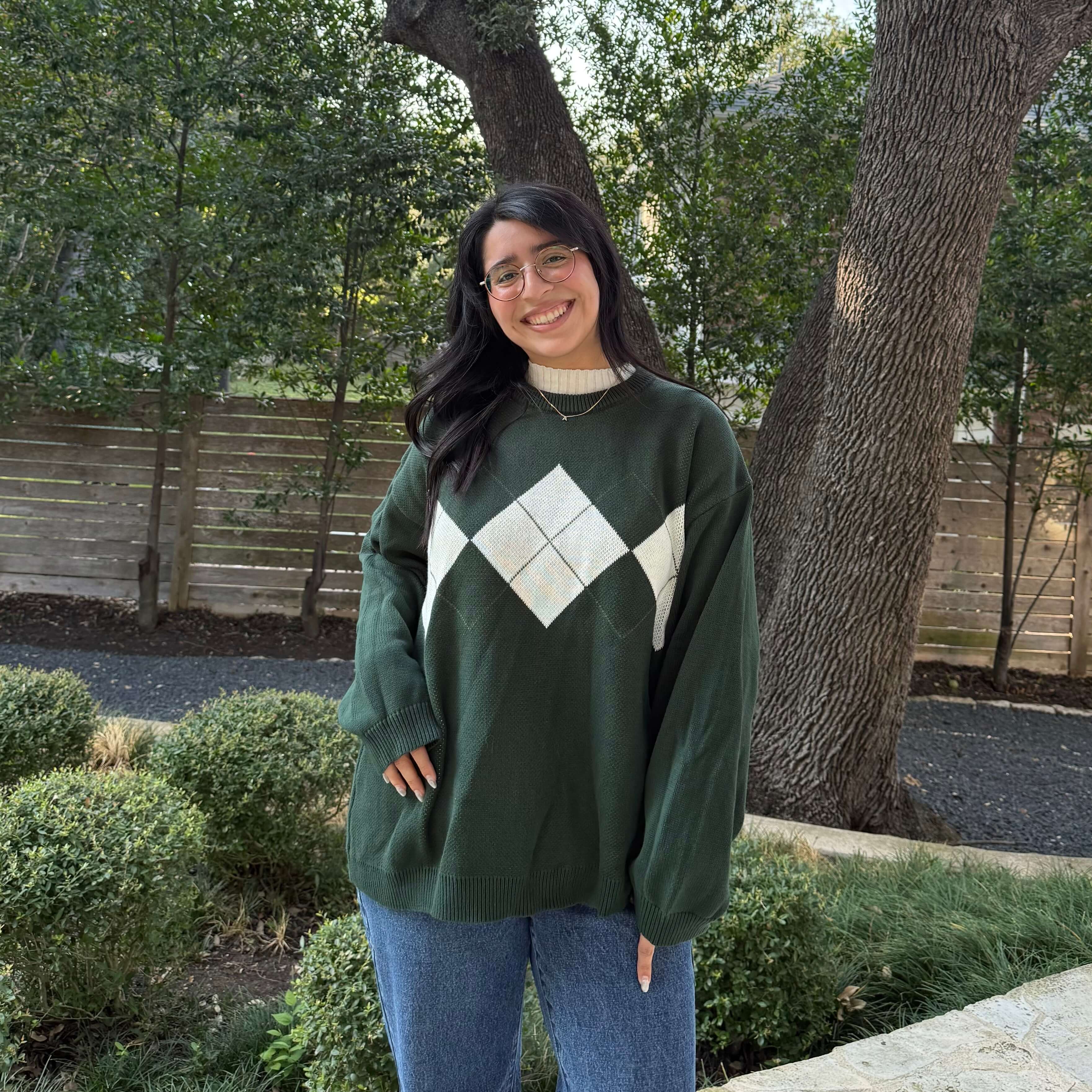Grandpa Sweater - Pine