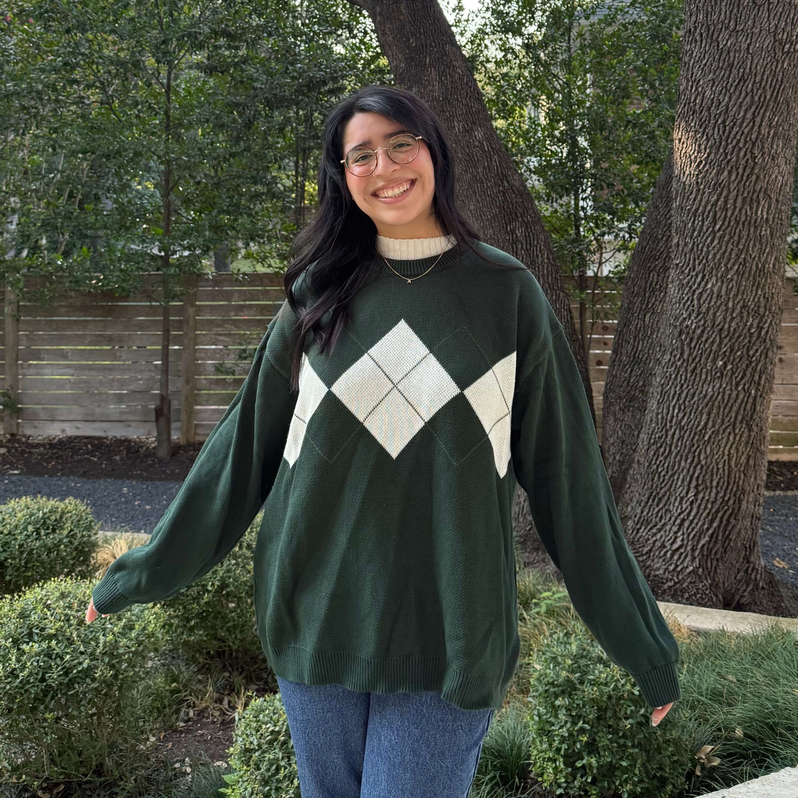 Grandpa Sweater - Pine