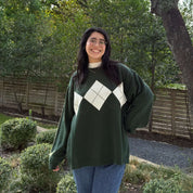 Grandpa Sweater - Pine