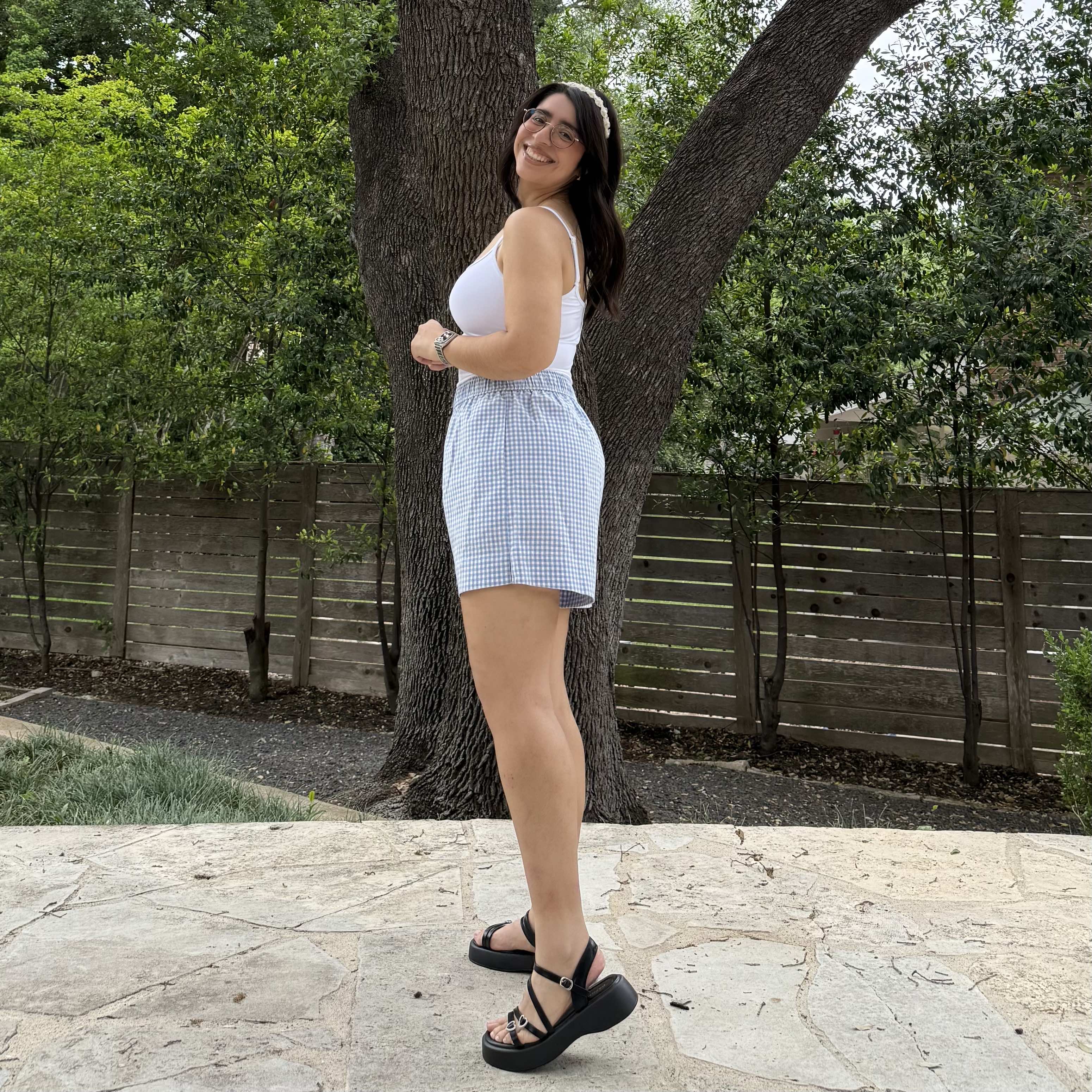 Summer Gingham Shorts