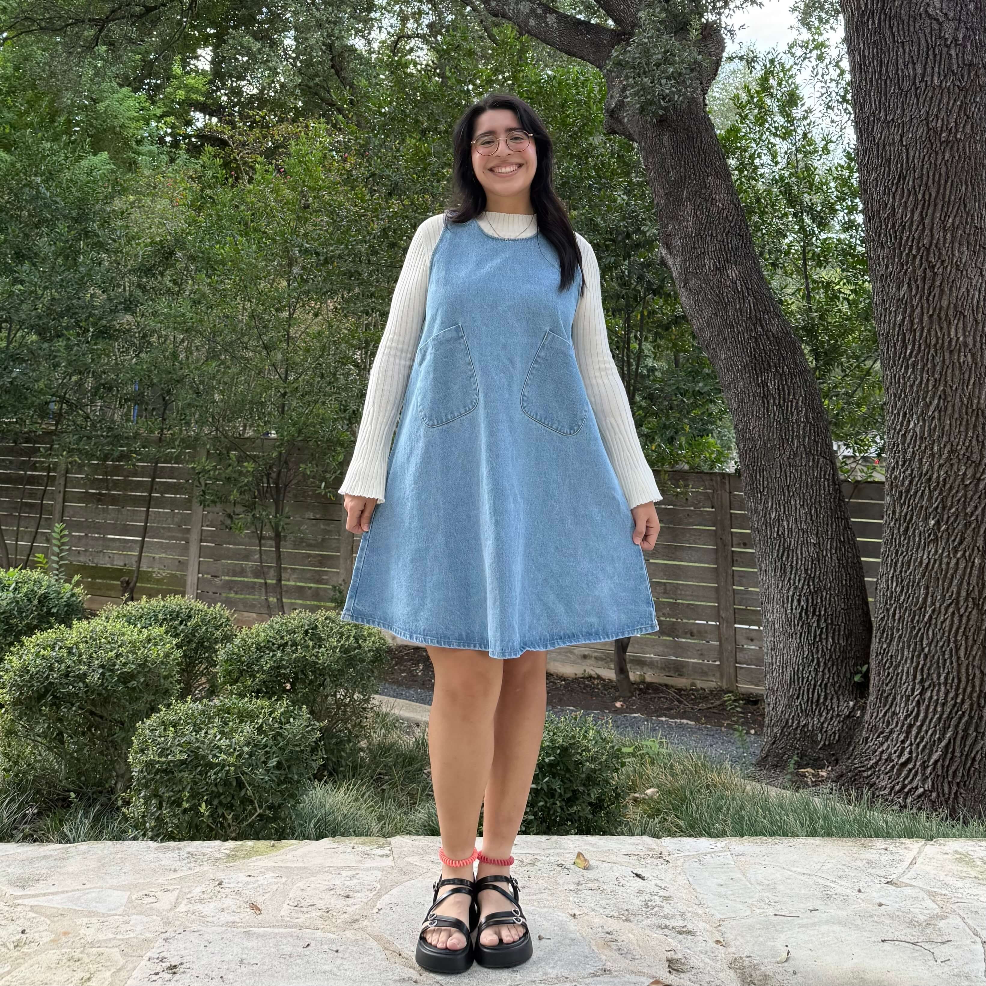 Denim Dress - Light Wash
