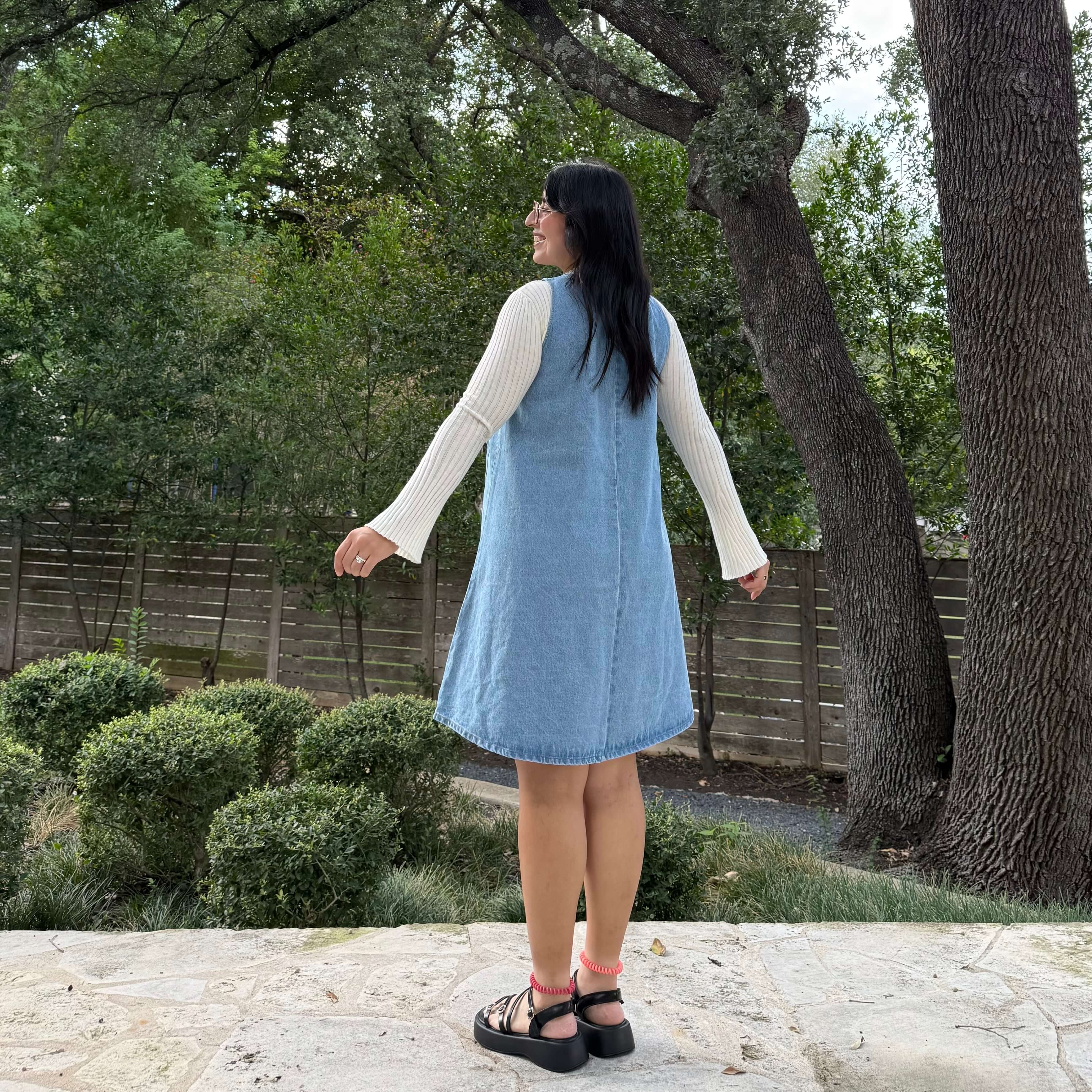 Denim Dress - Light Wash