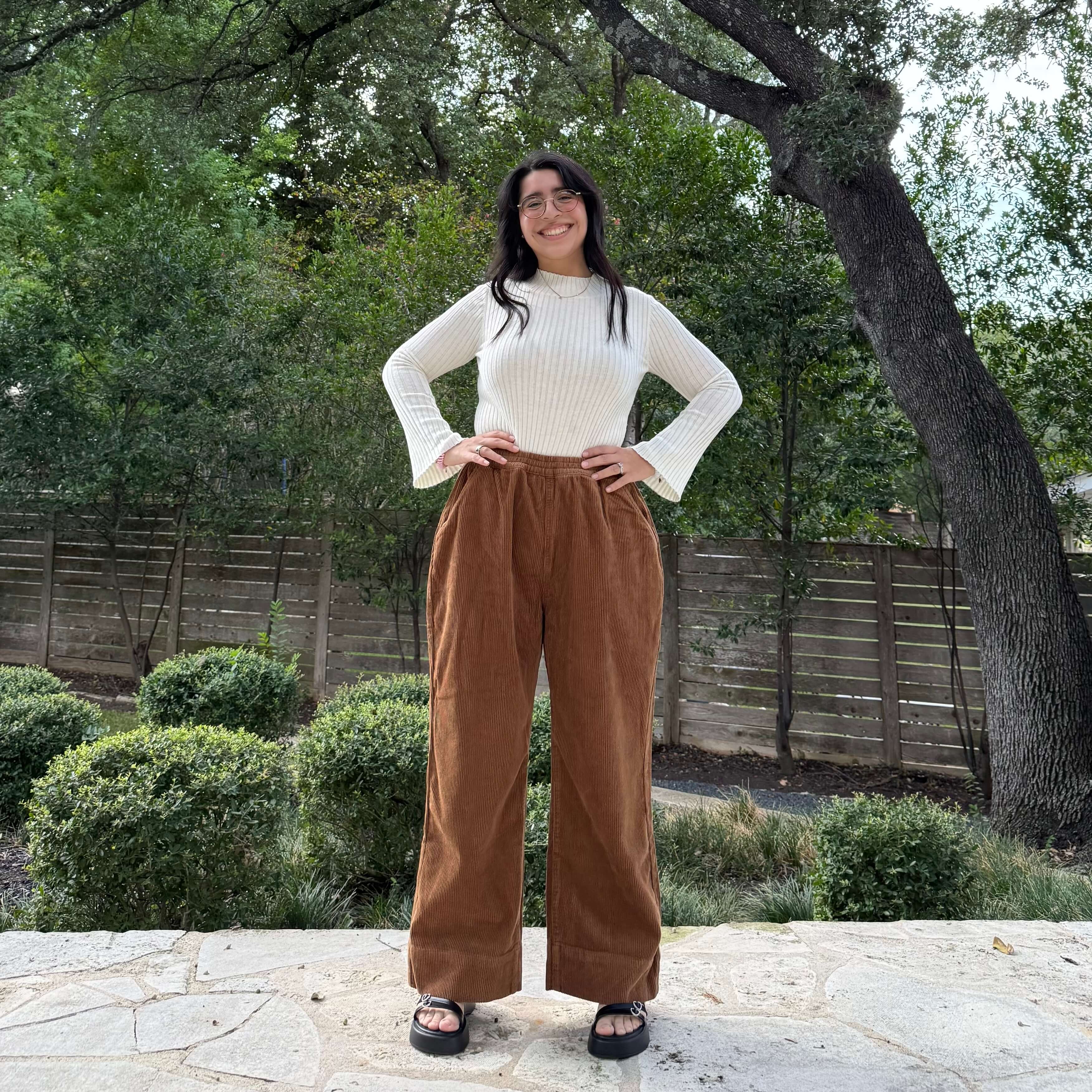 28 Inch Corduroy Pants - Acorn – Shiny by Nature