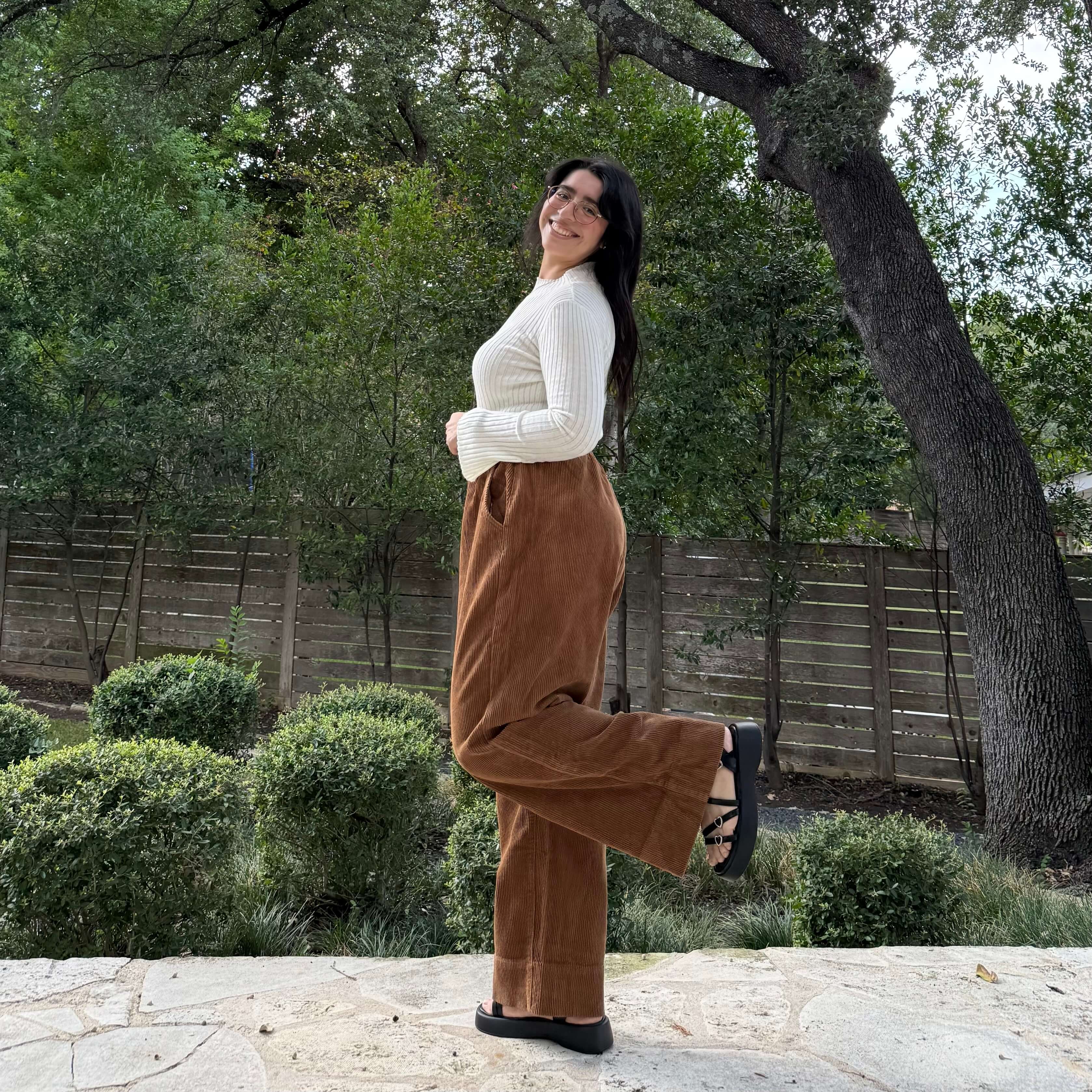 28 Inch Corduroy Pants - Acorn – Shiny by Nature