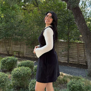 The Raven Dress - Black Corduroy