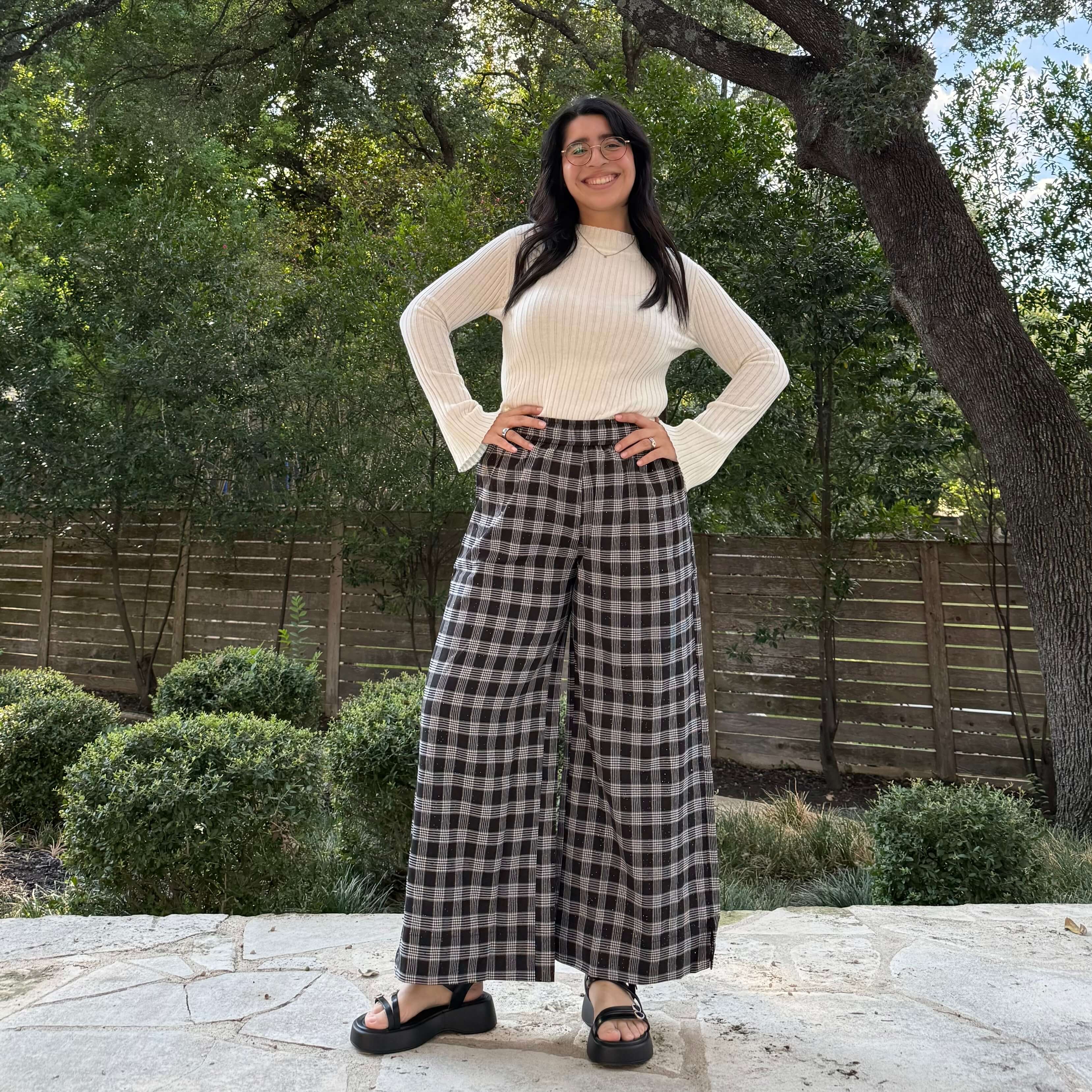 26 Inch Picnic Pants - Midnight Plaid