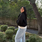 Classic Cropped Jacket - Black