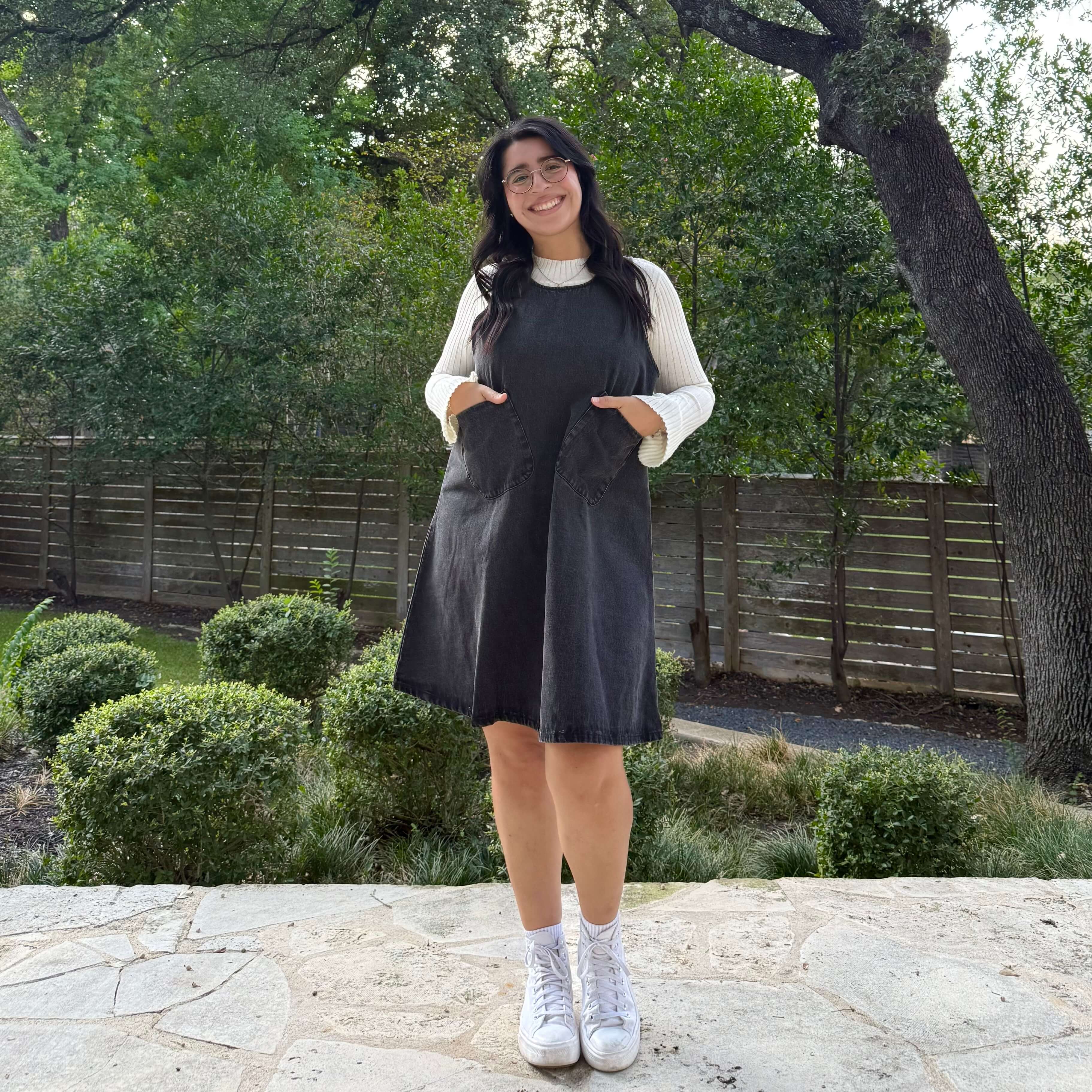 Denim Dress - Dark Gray *Clearance Sale* Denim Dress - Dark Gray *Clearance Sale*