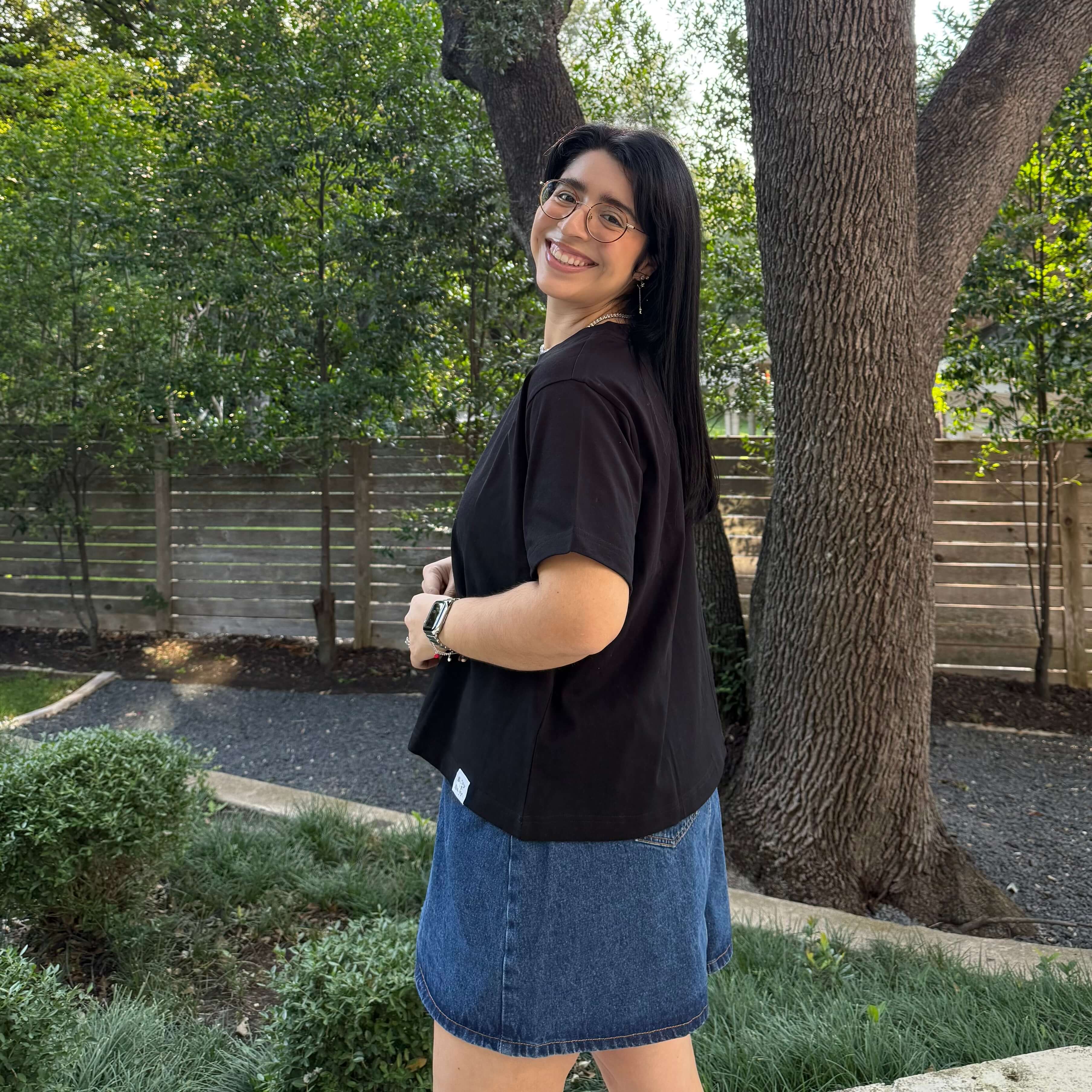 Suncatcher Tee - Black *Clearance Sale* – Shiny by Nature