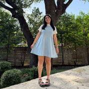 Sunday Mini Dress - Sky *Clearance Sale*