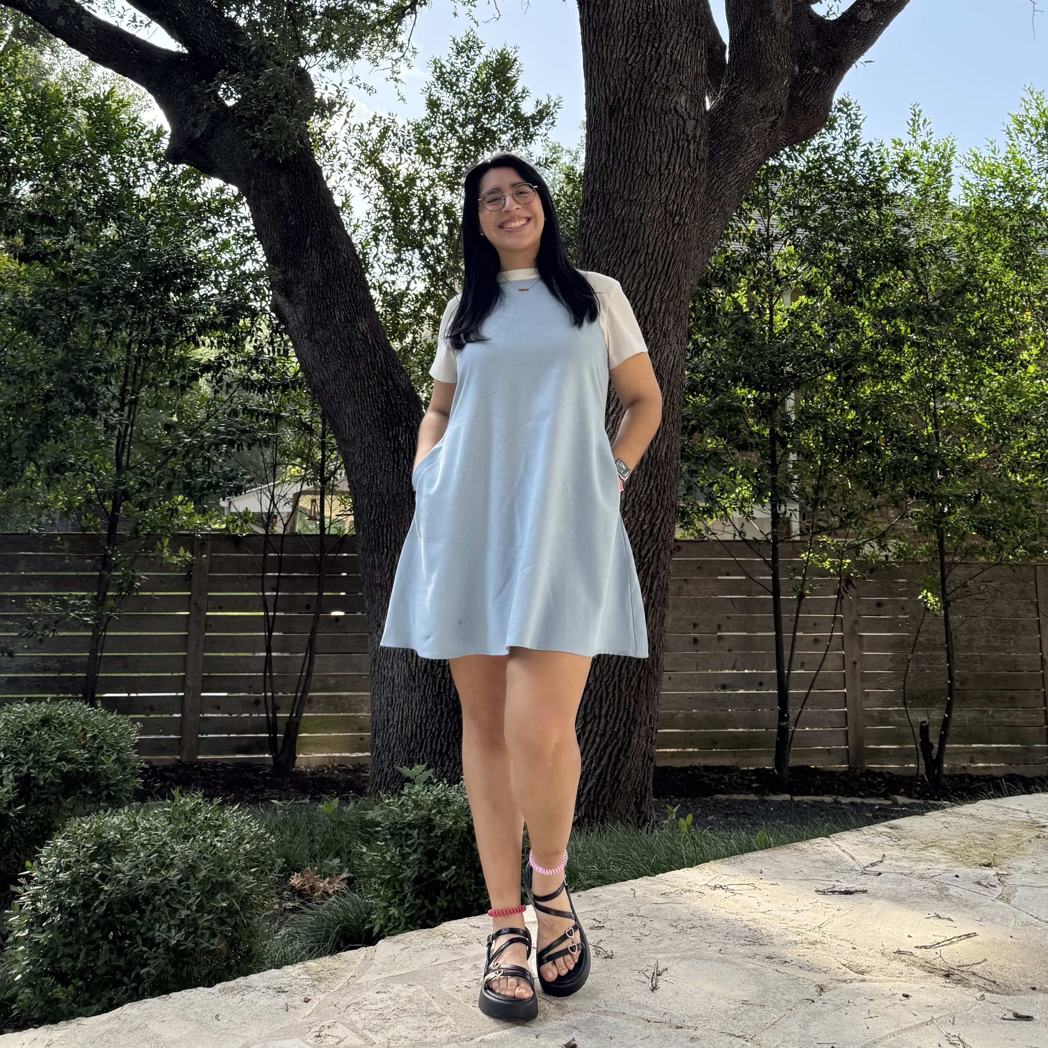 Sunday Mini Dress - Sky *Clearance Sale*